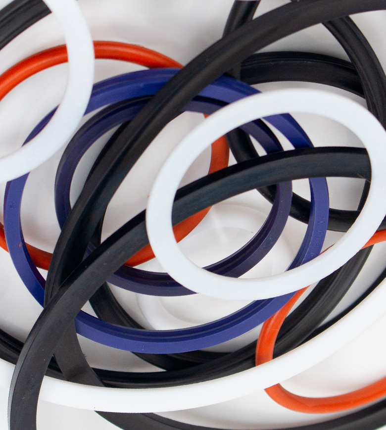 Junta tórica goma para maquinaria automotriz